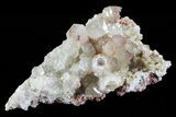 Quartz Crystal Cluster With Hematite Inclusions - Mexico #71949-2